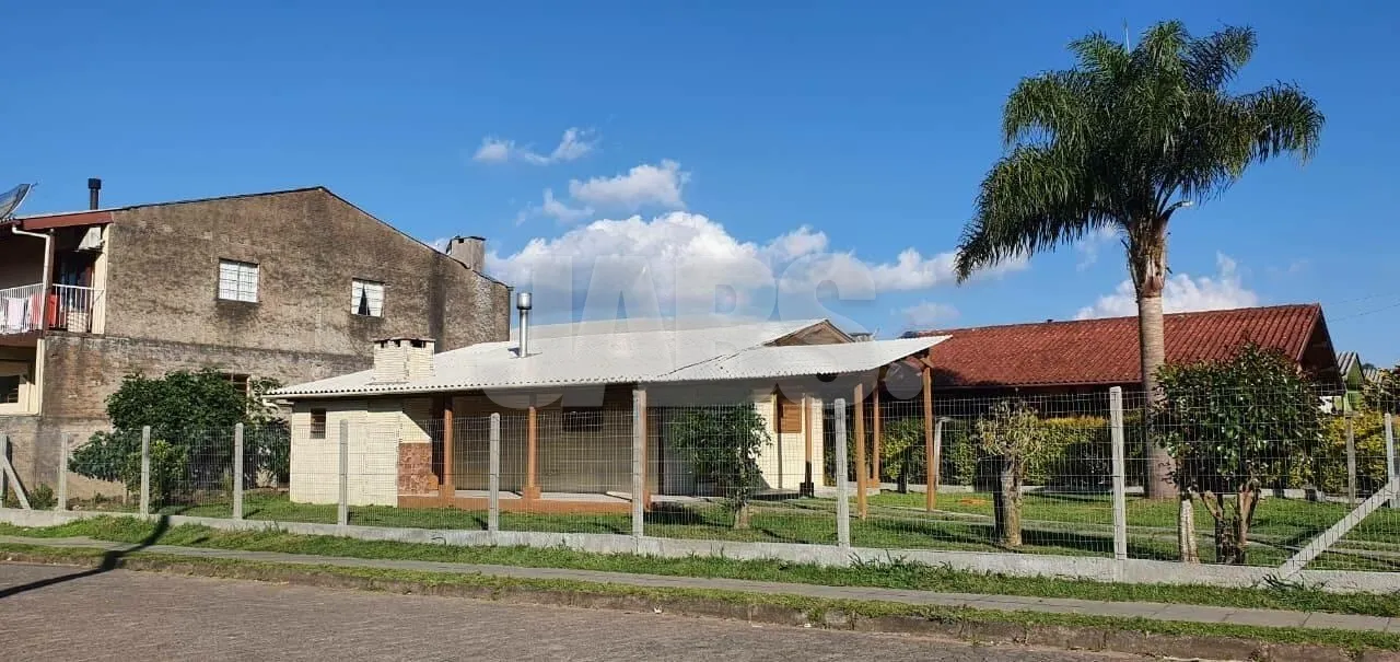 Casa vista da rua