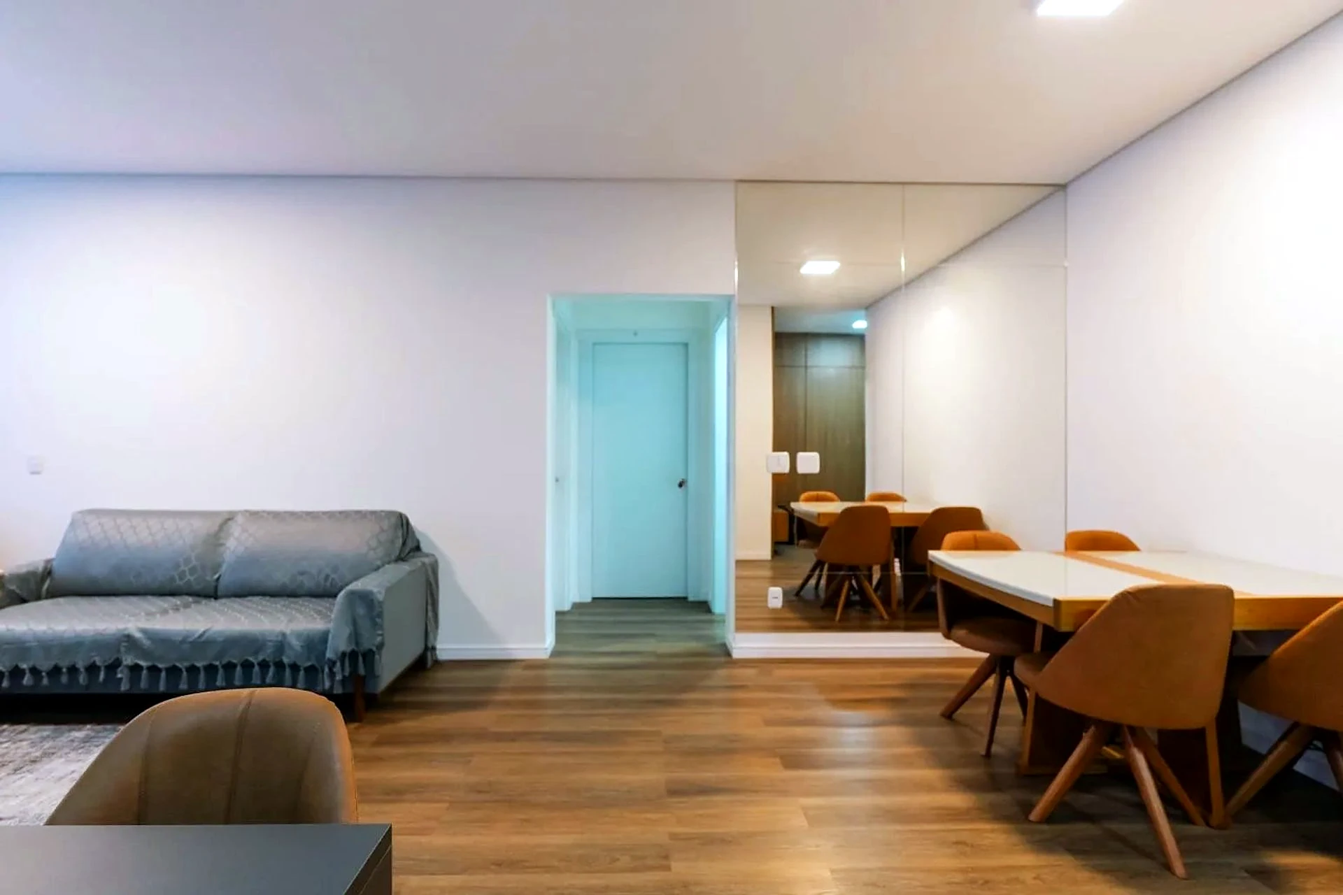Sala de estar e jantar