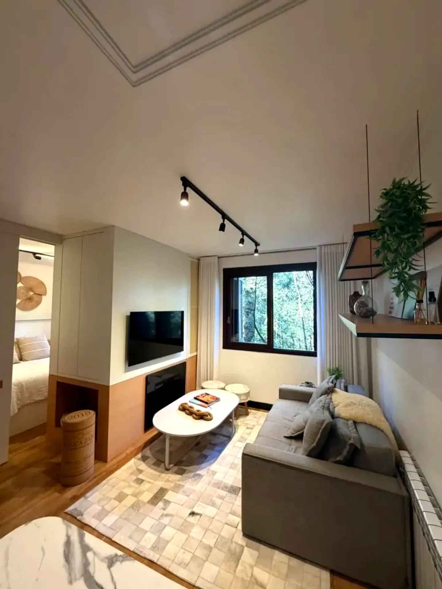 Apartamento mobiliado com lareira em condomínio clube, foto 4