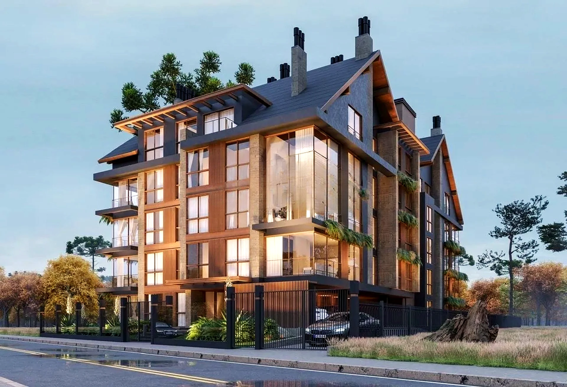 Apartamento com suíte e lavabo no Áurea Residencial