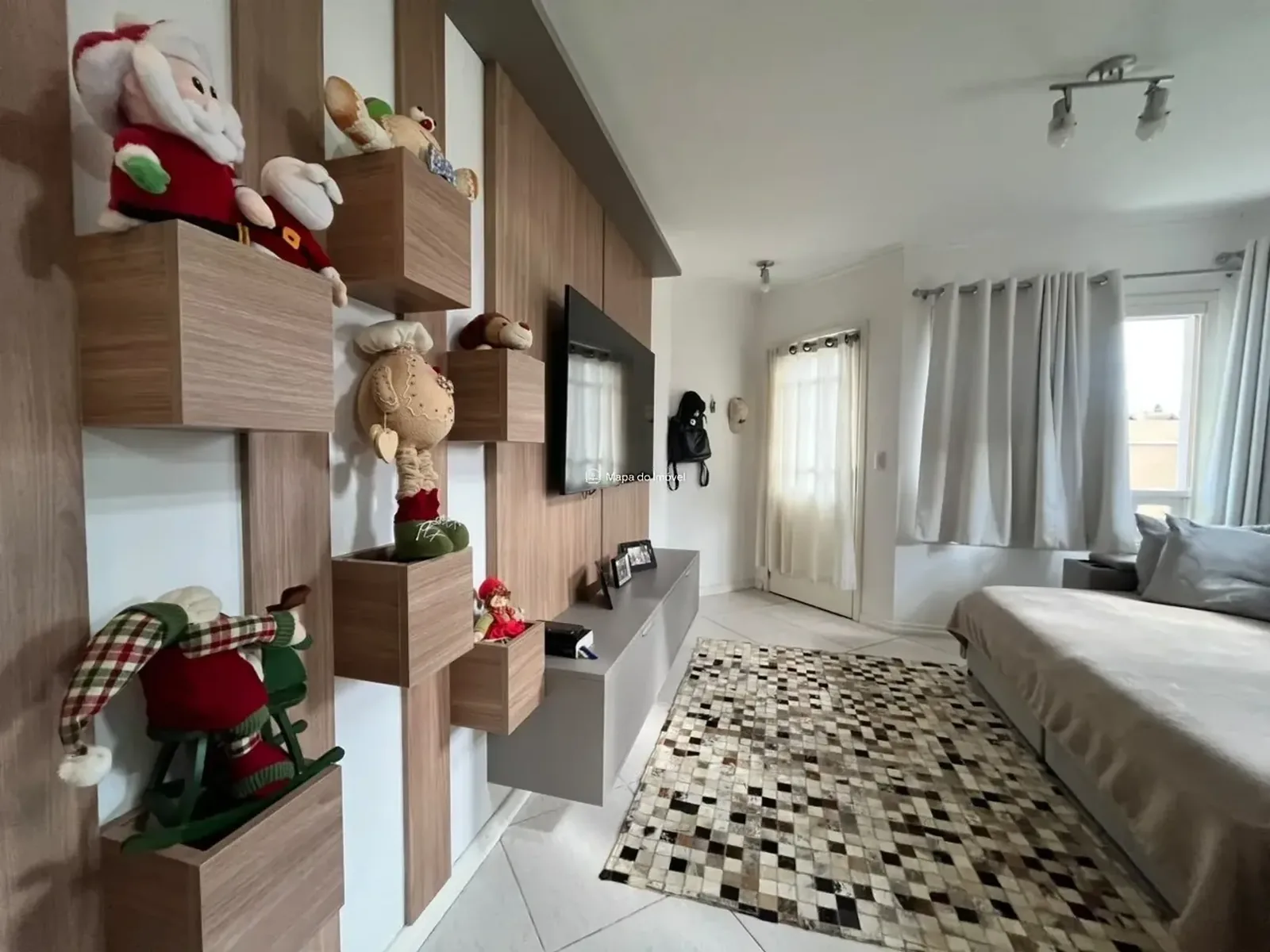 Casa geminada semimobiliada de 2 dormitórios com jardim, foto 4