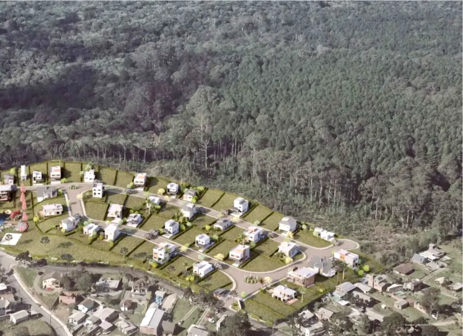 Terreno de 455 m² em loteamento fechado no Chapadão