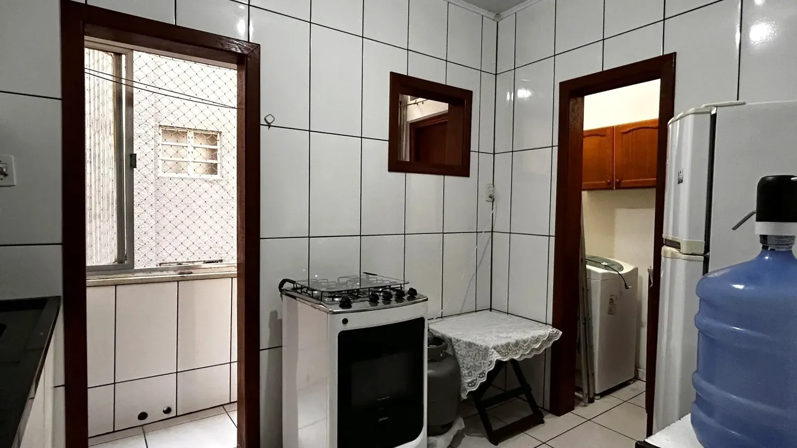 Cozinha e área de serviço